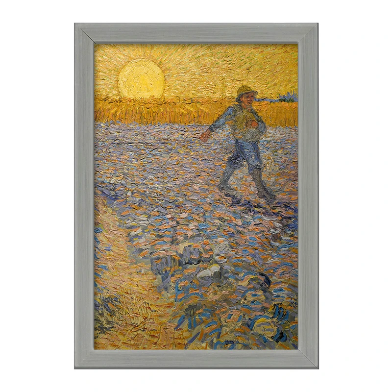 تابلو خندالو طرح بذرپاش ونسان ونگوگ (Van Gogh) کد 36821
