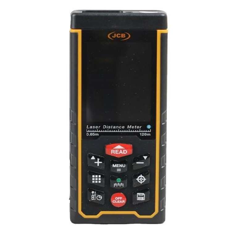 متر لیزری تصویری 120 متری جی سی بی مدل HM120CB متر لیزری تصویری 120 متری جی سی بی مدل HM120CB