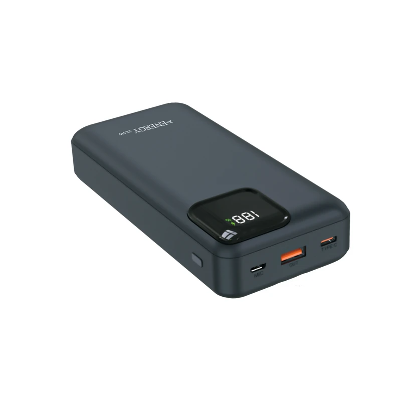 پاوربانک 22.5 وات ایکس انرژی مدل x-822 ظرفیت 20000 میلی‌آمپرساعت به همراه کابل USB-C