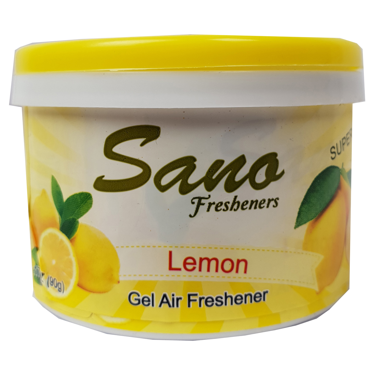 خوشبو کننده خودرو سانو مدل Lemon مقدار 90 گرم