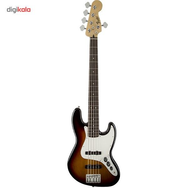 گیتار باس 5 سیم فندر مدل Standard Jazz Bass V RW Brown Sunburst