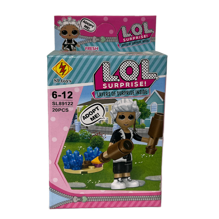 ساختنی اس ال تویز مدل LOL ال او ال کد 2-89122 بسته 2 عددی ساختنی اس ال تویز مدل LOL ال او ال کد 2-89122 بسته 2 عددی
