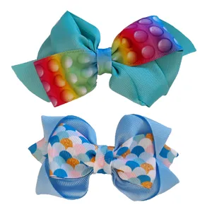 گیره مو دخترانه مدل بهاری بسته 2 عددی