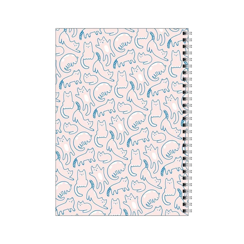 دفتر مشق 100 برگ بامبیلیپ طرح پترن گربه کد 9025347