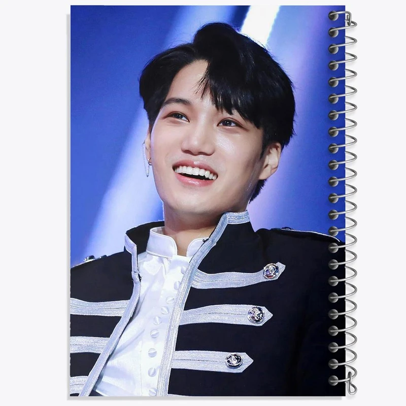 دفتر ژورنال نویسی 50 برگ خندالو مدل نقطه ای طرح کای گروه اکسو EXO کد 13399