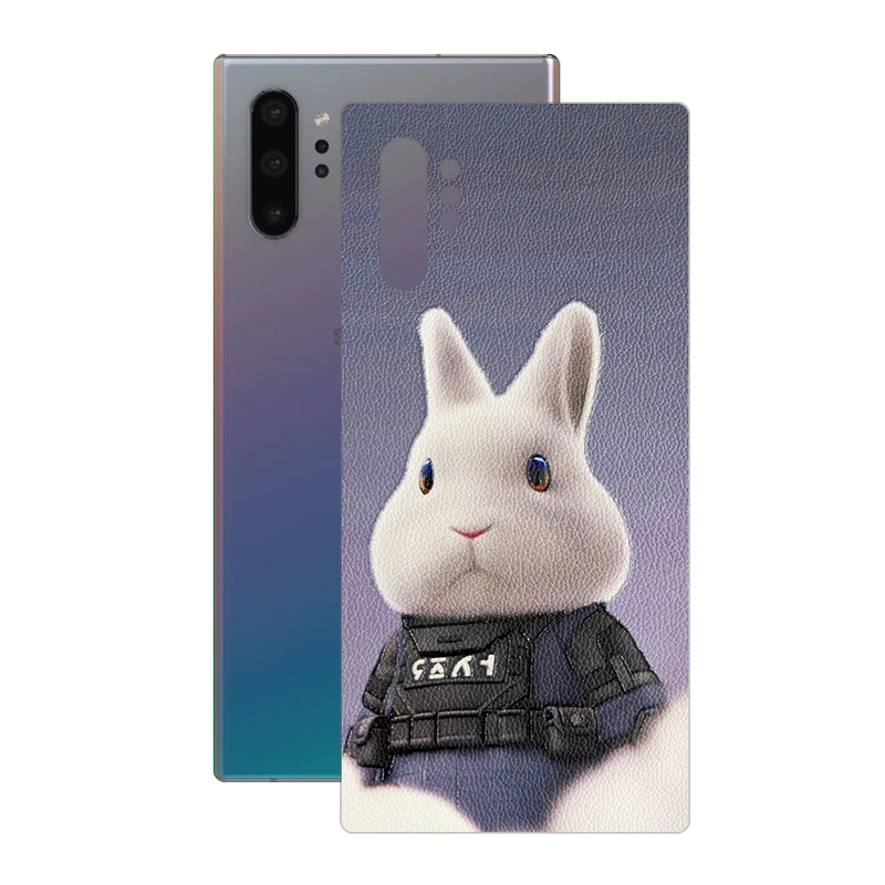 برچسب پوششی ریمکس مدل Leth طرح خرگوش پلیس مناسب برای گوشی موبایل سامسونگ Galaxy Note 10 Plus