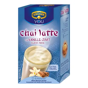 چای لاته vanille zimt با طعم دارچین  کروگر یو بسته 10 عددی