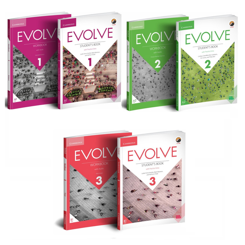 کتاب Evolve 1 2 3 اثر جمعی از نویسندگان انتشارات هیتا 6 جلدی کتاب Evolve 1 2 3 اثر جمعی از نویسندگان انتشارات هیتا 6 جلدی