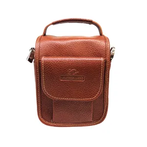 کیف رودوشی مردانه سرزمین چرم مدل 301007