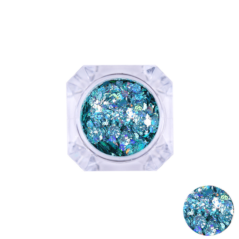 پودر پولکی ناخن برن پرتی مدل 07-45791