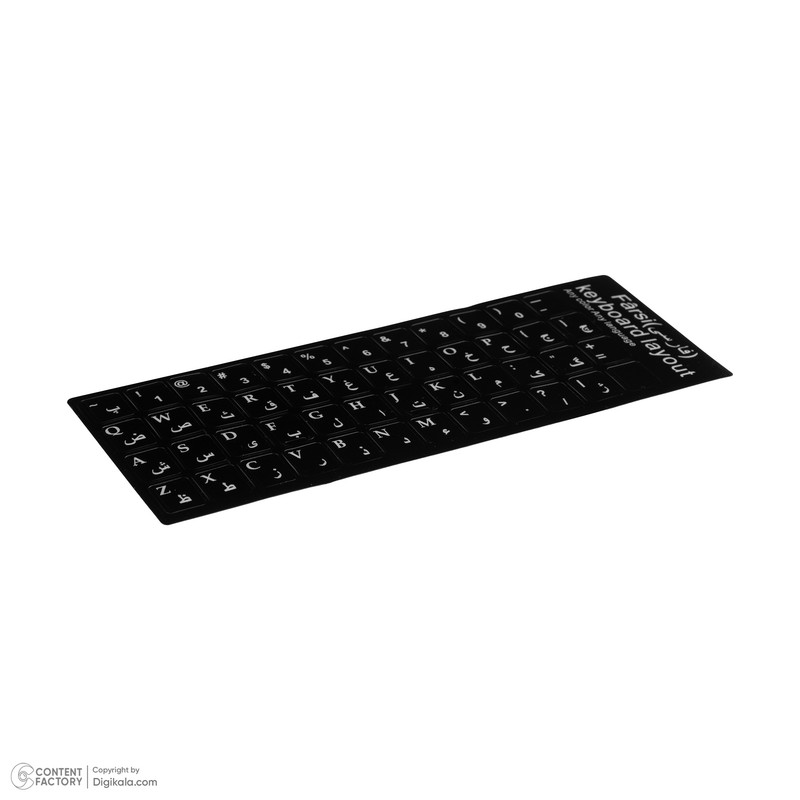 برچسب کیبورد فارسی لپ تاپ مدل QH-01