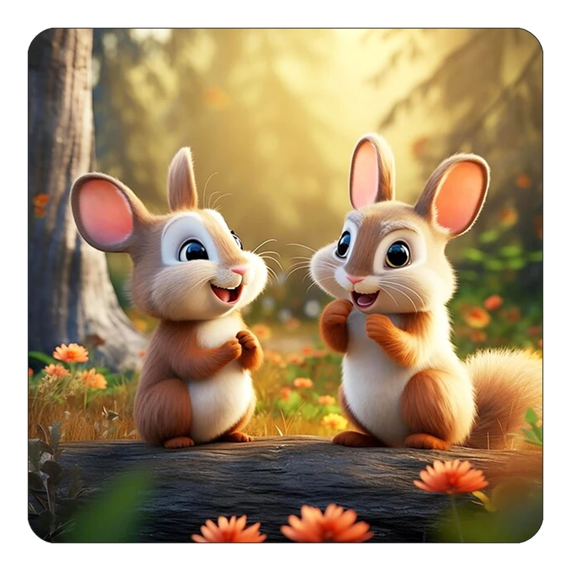 مگنت کاکتی طرح حیوانات کارتونی مدل mp28695