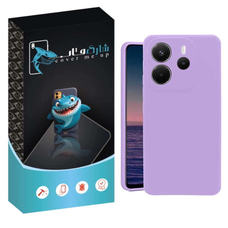 کاور شارک قاب مدل SILIK ORG مناسب برای گوشی موبایل شیائومی Redmi Note 14 4G