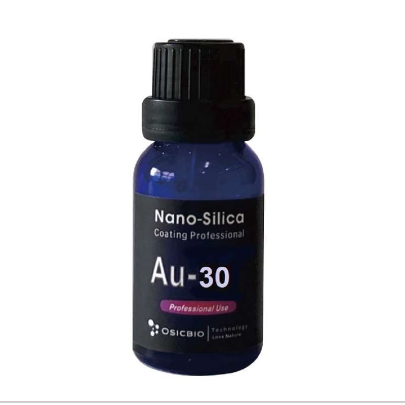 نانو آبگریز شیشه خودرو نانو سیلیکا مدل AU-30 حجم 60 میلی لیتر