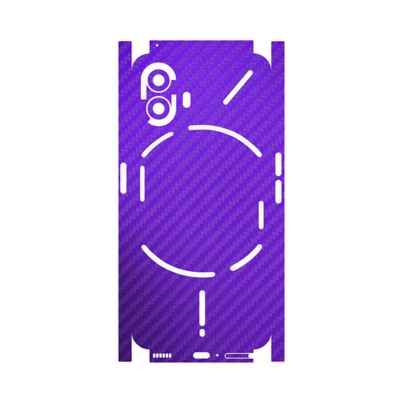 برچسب پوششی ماهوت مدل Purple-Fiber-FullSkin مناسب برای گوشی موبایل ناتینگ Phone 2