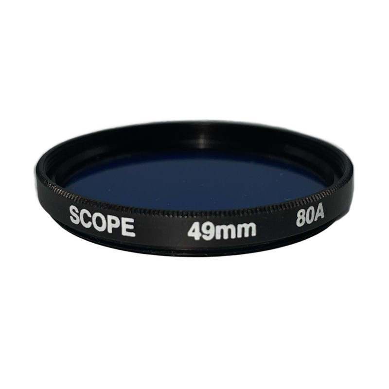 فیلتر لنز اسکوپ مدل B (80A)-49MM