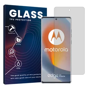 Glass transparent screen protector suitable for Motorola Edge 50 Fusion Mobile phone 