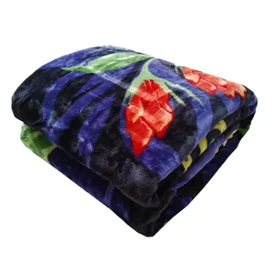 پتو نرمینه بافت مدل نگین کد N-11225 سایز 235×215 سانتی متر 