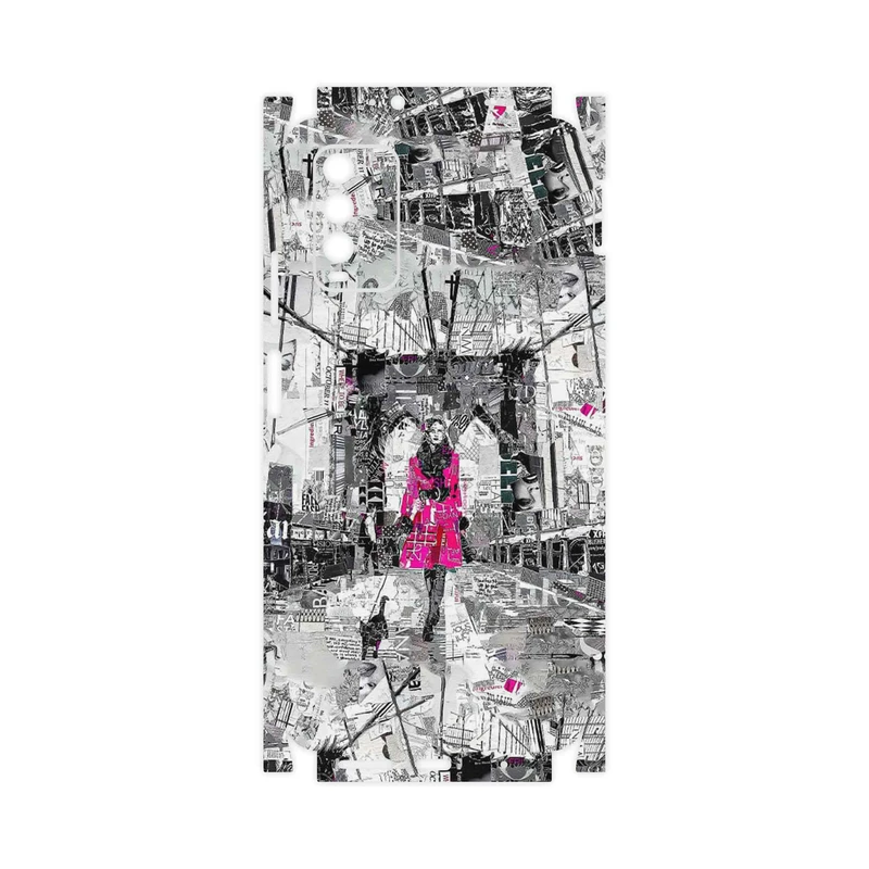 برچسب پوششی ماهوت مدل Collage of Catwalk Bridge-FullSkin مناسب برای گوشی موبایل شیائومی Redmi Note 9 4G