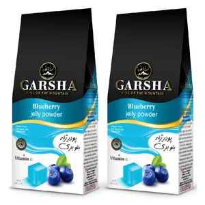 پودر ژله بلوبری گرشا- 100 گرم بسته  2 عددی