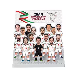سکوی قهرمانی مدل    تیم محبوب من طرح تیم ملی ایران 2022 کد 23300