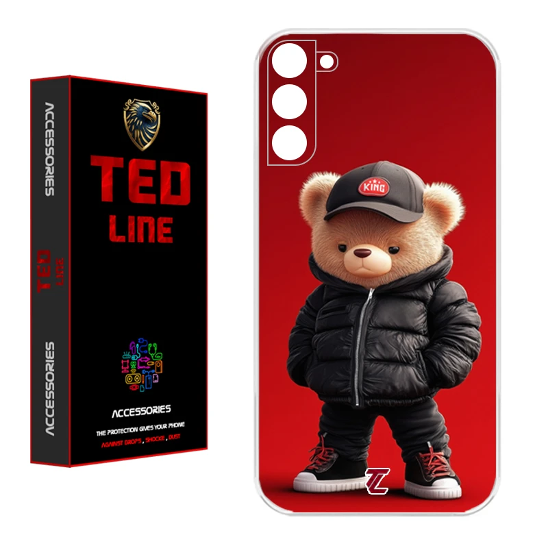 کاور تد لاین طرح تدی کد 1113 مناسب برای گوشی موبایل سامسونگ Galaxy S21 FE