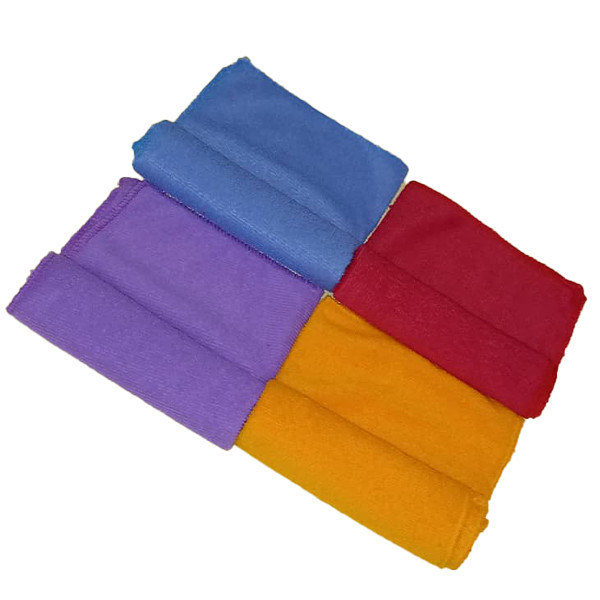 دستمال نظافت خودرو مدل micro بسته 4 عددی