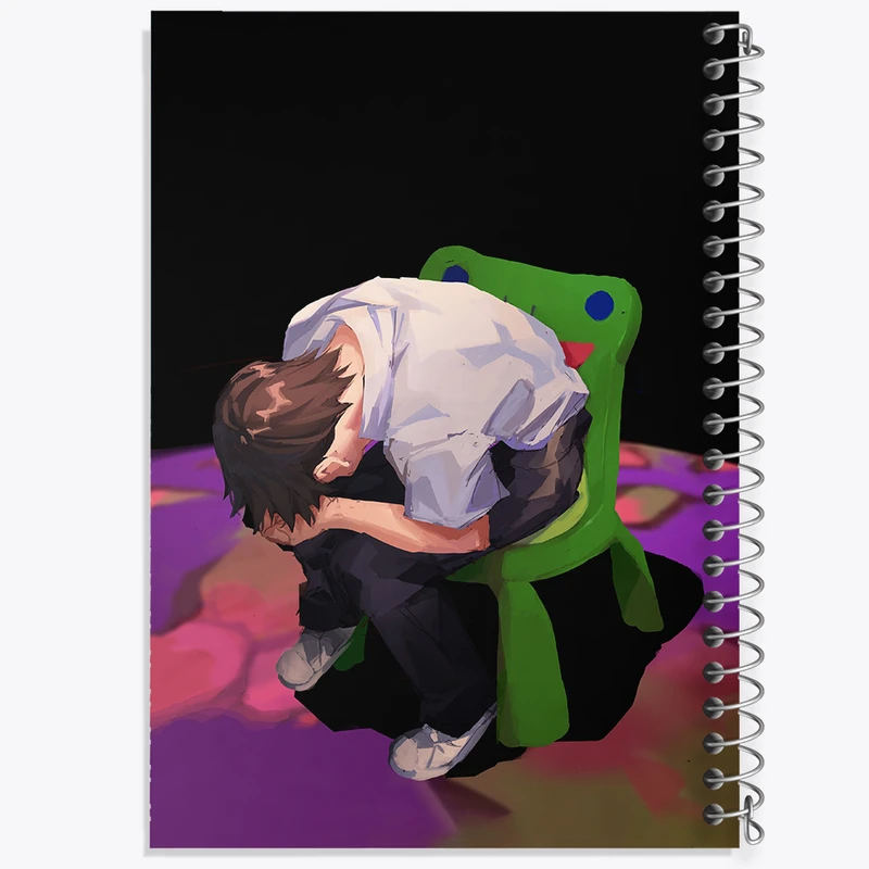 دفتر شطرنجی 50 برگ خندالو مدل بازی انیمال کراسینگ (Animal Crossing) کد 32660