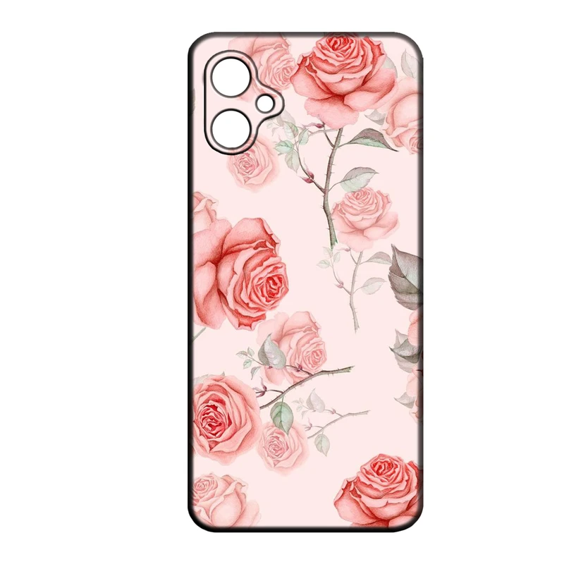 کاور طرح گل  کد 119 مناسب برای گوشی موبایل سامسونگ Galaxy A04