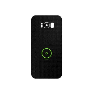 MAHOOT Minimal Power Button Cover Sticker for Samsung Galaxy S8