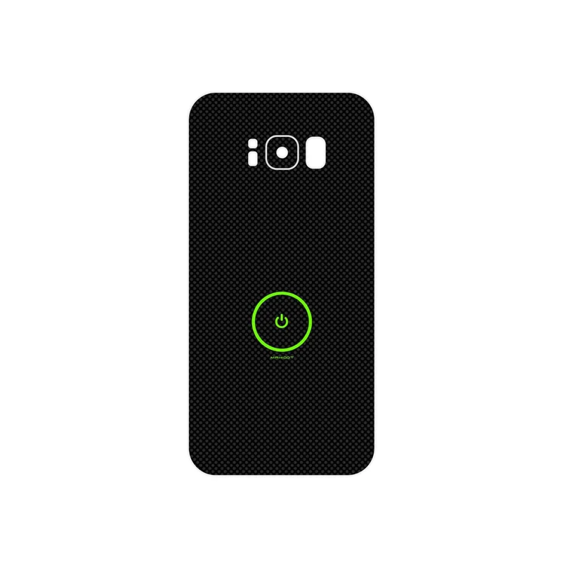 برچسب پوششی ماهوت مدل Minimal Power Button مناسب برای گوشی موبایل سامسونگ Galaxy S8