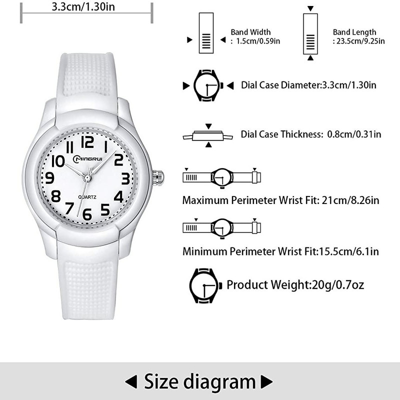 ساعت مچی عقربه ای دخترانه مدل Mi