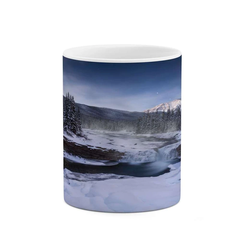 ماگ کاکتی مدل منظره برفی کد mgh14939