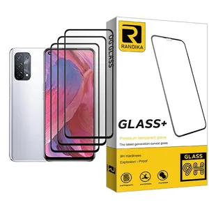 Randika Randika Glass MIX003 Screen Protector For Oppo A74 5G Pack Of 3
