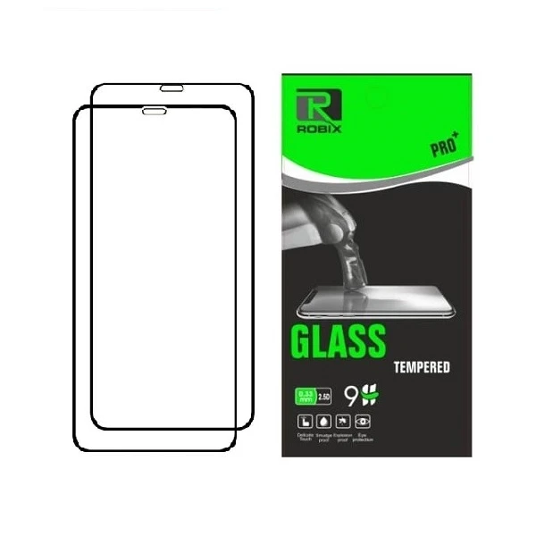 محافظ صفحه نمایش روبیکس مدل FL-iP12miniمناسب برای گوشی موبایل اپل iPhone 12 mini بسته دو عددی
