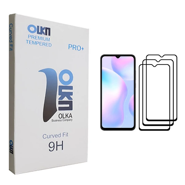 محافظ صفحه نمایش الکا مدل +PRO مناسب برای گوشی موبایل شیائومی Redmi 9A بسته سه عددی