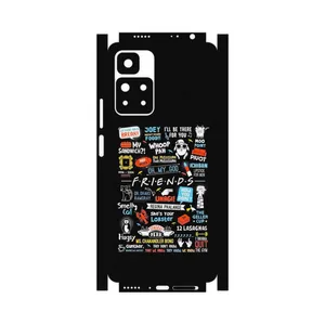 MAHOOT Friends 2-FullSkin Cover Sticker for Xiaomi Redmi Note 11 Pro Plus 5G