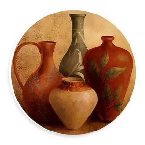  دیوارکوب طرح کوزه های سفالی مدل wtb641