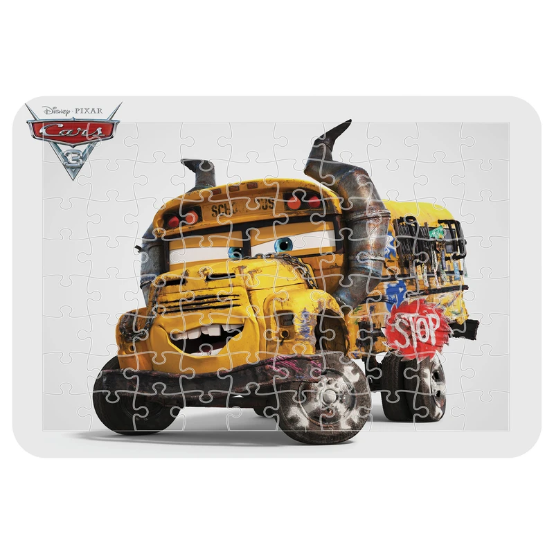 پازل 54 تکه مدل CHB1315 طرح انیمیشن ماشین ها