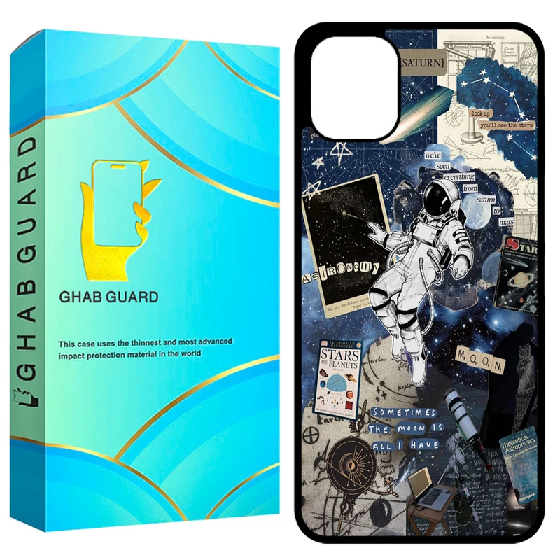  کاور قاب گارد طرح فضانورد مدل GCHP11 مناسب برای گوشی موبایل اپل iPhone 11