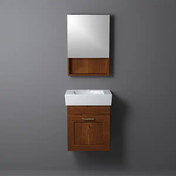 ست کابینت و روشویی مدل پروانه کد 897 به همراه آینه