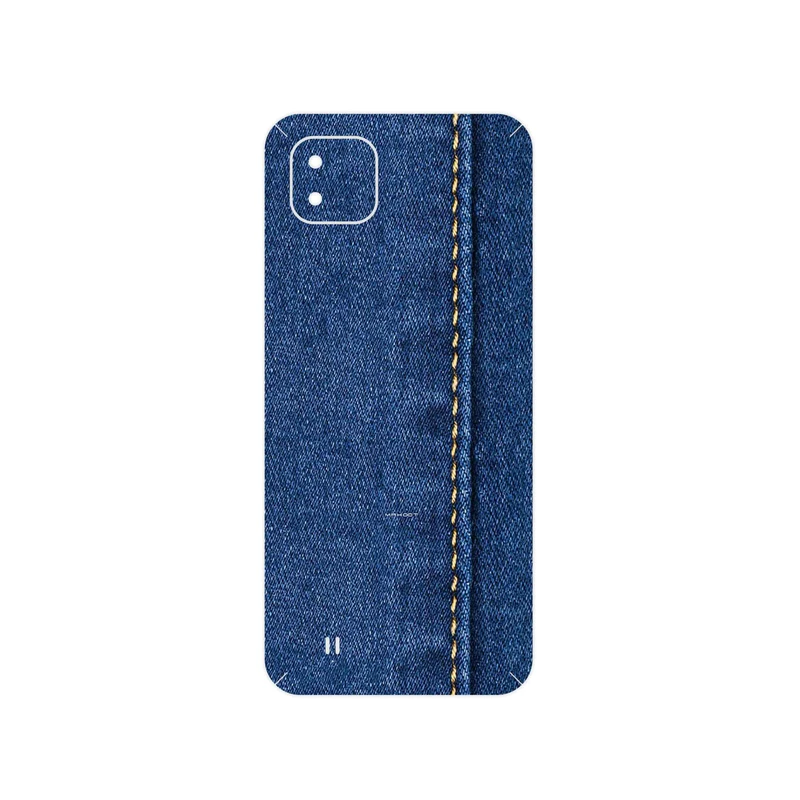 برچسب پوششی ماهوت مدل Fabric Texture 8 مناسب برای گوشی موبایل ریلمی C11 2021