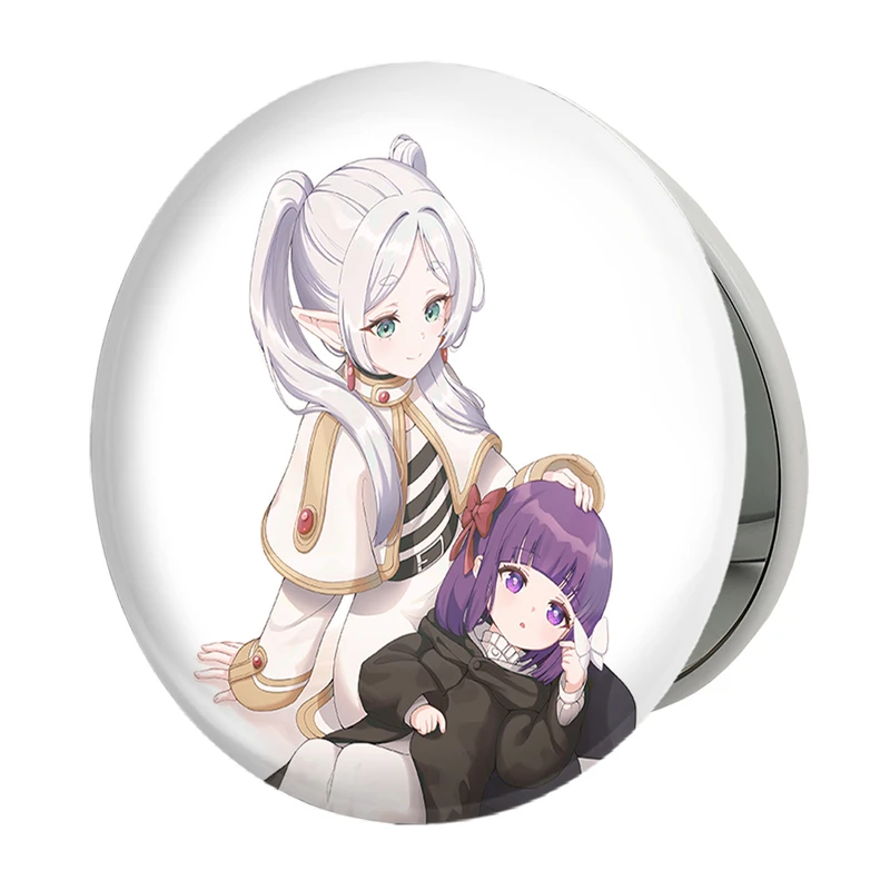 آینه جیبی خندالو طرح انیمه فریرن (Frieren) مدل تاشو کد 32578