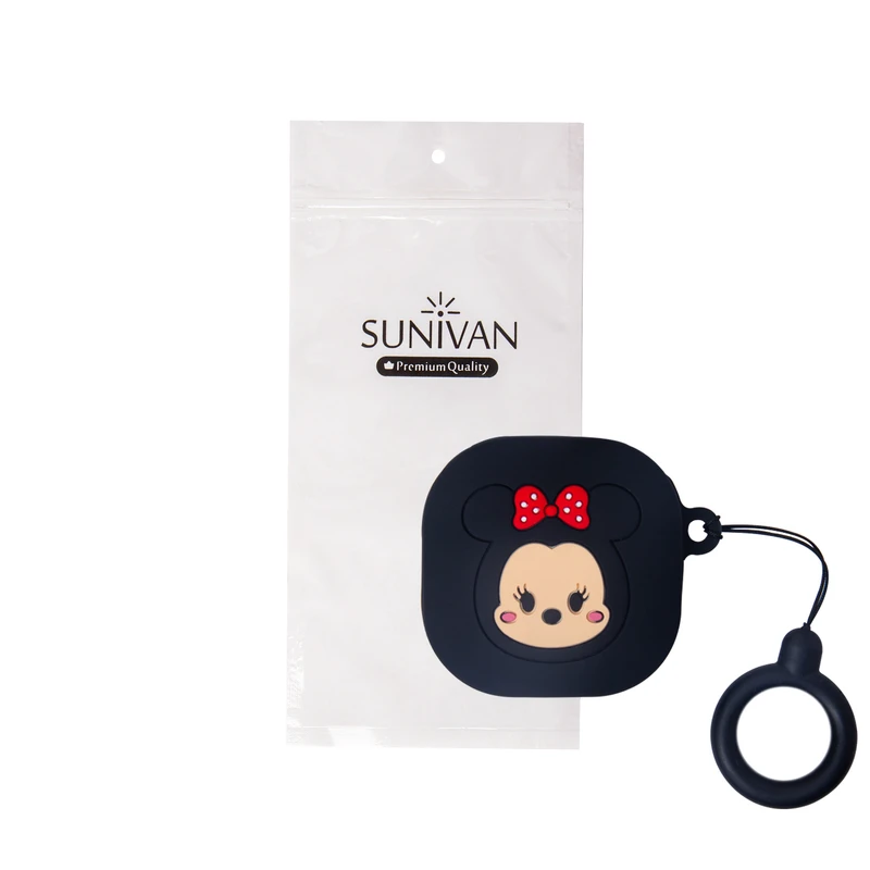 کاور سانیوان طرح MINNIE MOUSE مناسب برای کیس هدفون بی سیم کیو سی وای T13