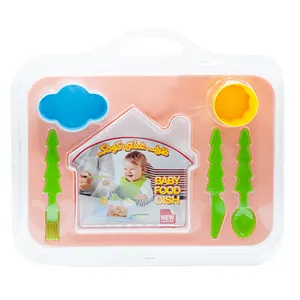 ظرف غذا خوری کودک مجموعه 7 عددی