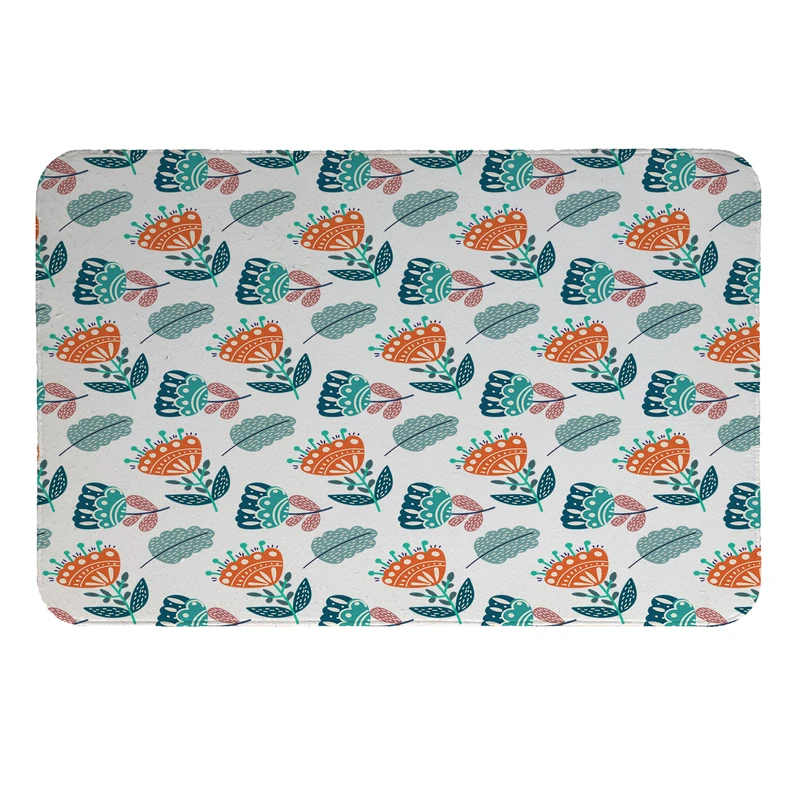 پادری طرح گل کد 9403 سایز 70x50 سانتی متر