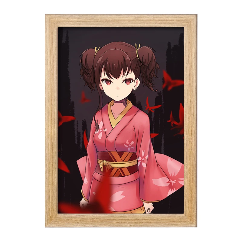 تابلو خندالو مدل مومی انیمه کابانری (Kabaneri) کد 35976