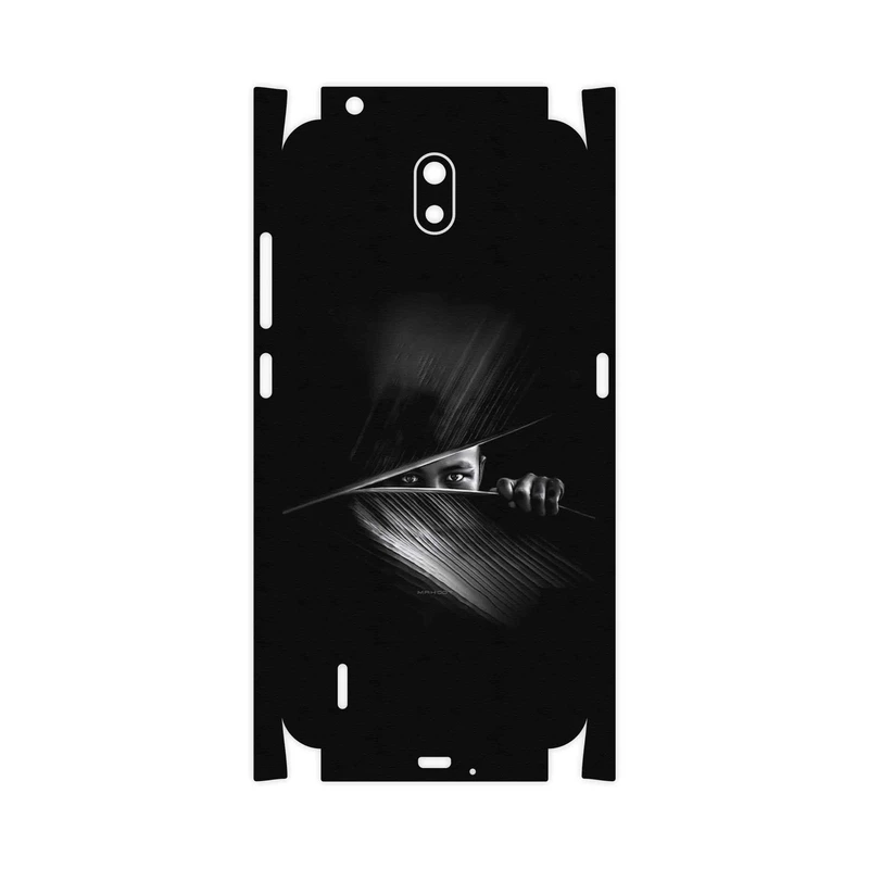 برچسب پوششی ماهوت مدل Black Portrait-FullSkin مناسب برای گوشی موبایل نوکیا C1