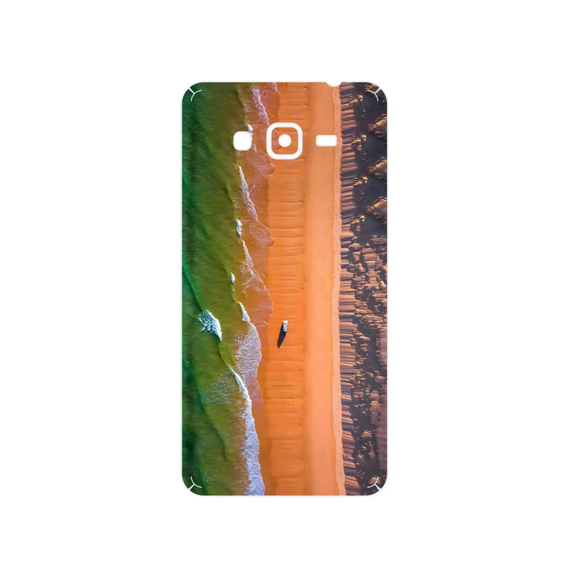 برچسب پوششی ماهوت مدل Beach and Green Sea مناسب برای گوشی موبایل سامسونگ Galaxy Grand Prime