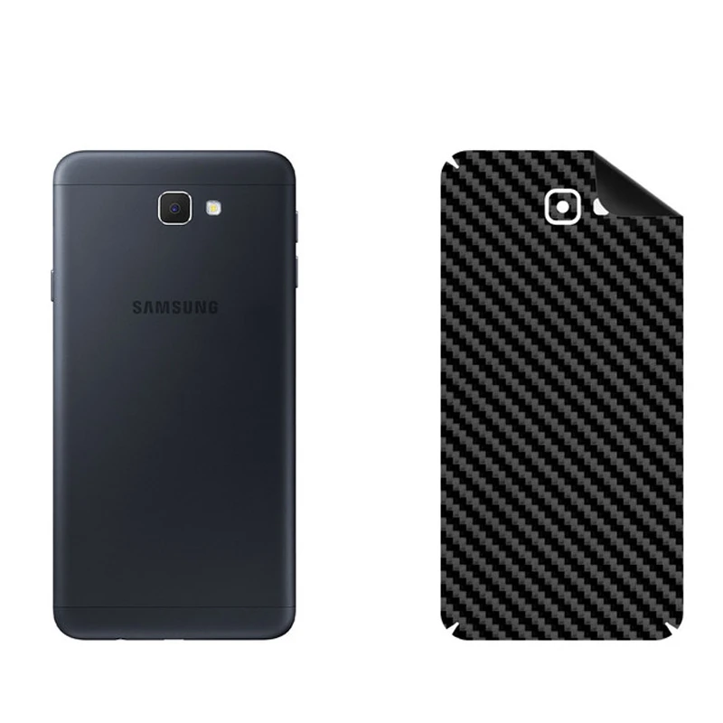 برچسب پوششی بستور مدل BT-Fiber طرح فیبر کربن مناسب برای گوشی موبایل سامسونگ Galaxy J7 Prime
